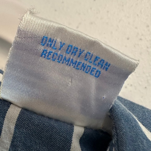 Womens Cottagecore Striped Lace Hem Top Size‎ M Boho Artisan Layered Romantic - Picture 5 of 8